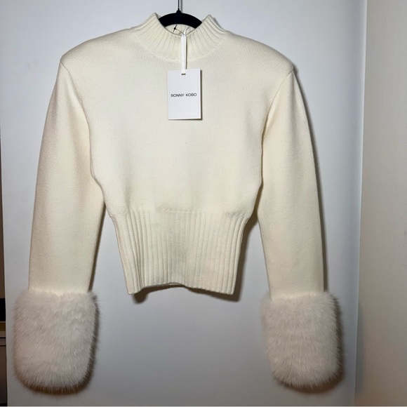 Ronny Kobo - Jenner Knit Top, BNWT - Picture 6 of 11